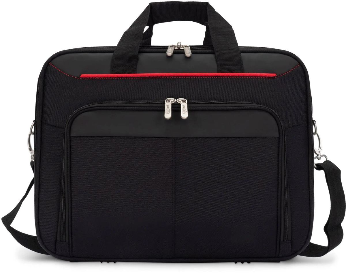 Сумка для ноутбука 15.6" Digma HC-212, черный/красный,  Универсальный [hc212bkr]